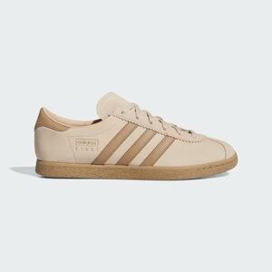 adidas Men’s Beige and Tan Stadia Leather Sneaker